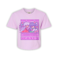 **PREORDER** Half Demon X Human Girl Cropped Shirt
