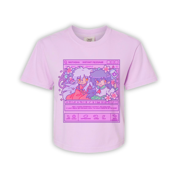 **PREORDER** Half Demon X Human Girl Cropped Shirt