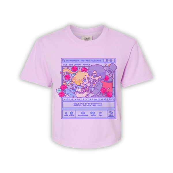 **PREORDER** Moon Princess X Human Prince Cropped Shirt