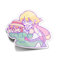 Wizard & Lady Sticker