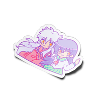 Half Demon X Human Girl Sticker