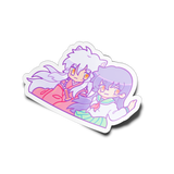 Half Demon X Human Girl Sticker