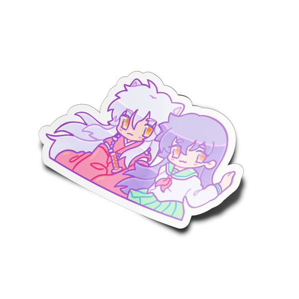 Half Demon X Human Girl Sticker
