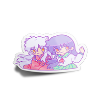 Half Demon X Human Girl Sticker