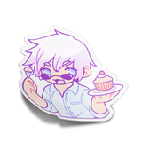 Pretty Eyes Boy Sticker