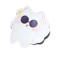 Sorcery Cool Cat Full Body Sticker