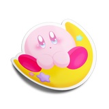 Moon Pink Ball Sticker