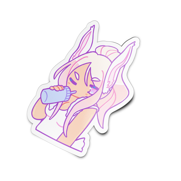 Anime Rabbit Sticker Rabbit Girl Sticker – Anime Spirit Shop