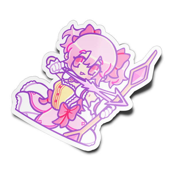 Pink Magical Girl Sticker