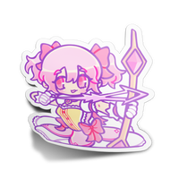Pink Magical Girl Sticker