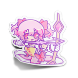 Pink Magical Girl Sticker