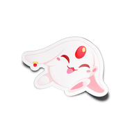 White Bunny Full Body Sticker