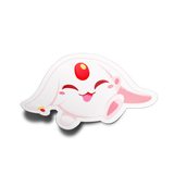 White Bunny Full Body Sticker