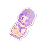 Punk Girl Sticker