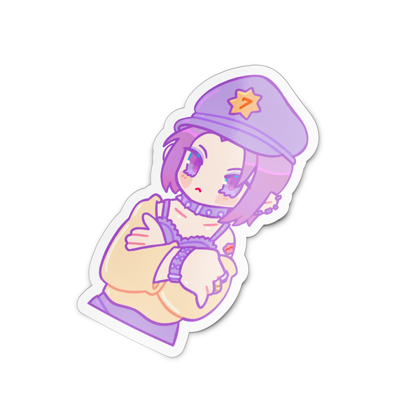 Punk Girl Sticker