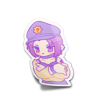 Punk Girl Sticker