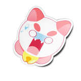 P-Cat Stressed Sticker