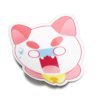 P-Cat Stressed Sticker
