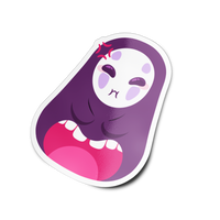 Mask Spirit Sticker