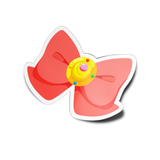 Red Bow Sticker