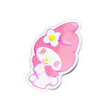 Pink Bunny Full Body Sticker