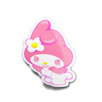 Pink Bunny Full Body Sticker