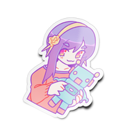 Spy Lady Sticker