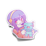 Spy Lady Sticker