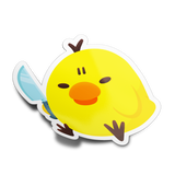 Stabby Bird Full Body Sticker