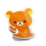 Flip Off Bear Full Body Sticker