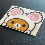 Fish Cake Bear Sticker