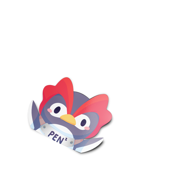 Space Penguin Sticker