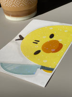 Stabby Bird Sticker