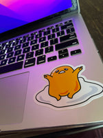 Egg Don’t Care Sticker