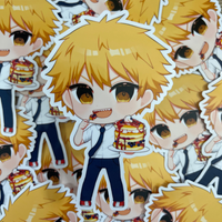 Denji with Pancake Full Body Sticker