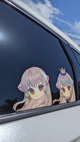 Robot Girl Sticker