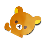 Flip Off Bear Sticker