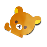 Flip Off Bear Sticker