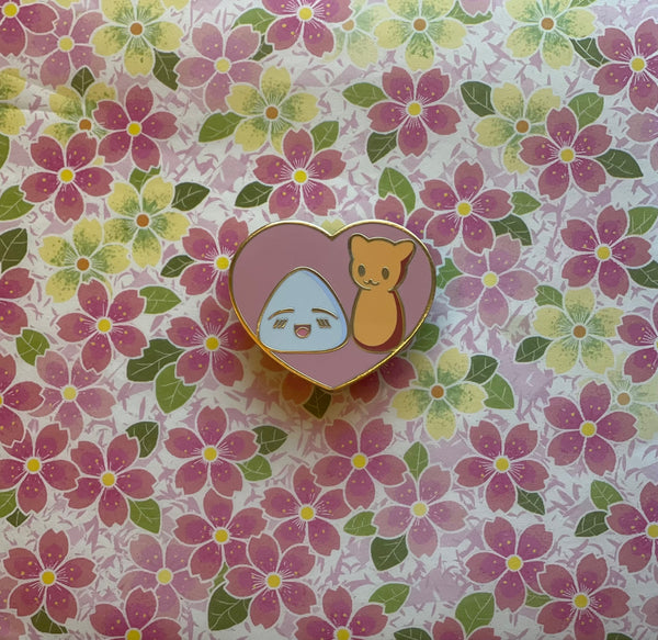 Tohru and Kyo Heart Pin