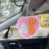 Rice Ball x Cat Heart Freshener