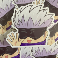 Chibi World's Strongest Sorcerer Sticker ᕙ(⊙‸⊙)ᕗ