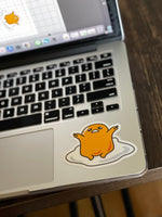 Egg Don’t Care Sticker