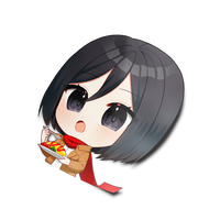 Mikasa Chibi Sticker